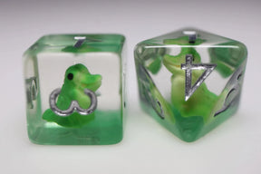 Foam Brain Games Dice > Other Dice Smiling Crocodile RPG Dice Set 840292516656 FBG2713