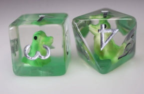 Foam Brain Games Dice > Other Dice Smiling Crocodile RPG Dice Set 840292516656 FBG2713