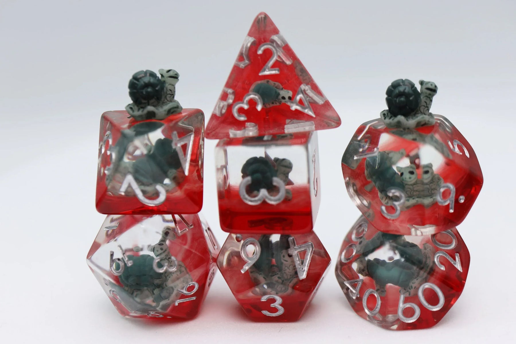 Foam Brain Games Dice > Other Dice Speedy the Snail RPG Dice Set 840292510388 FBG2534