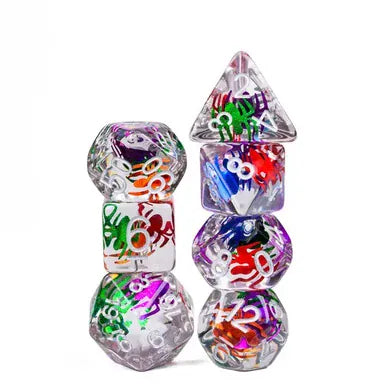 Foam Brain Games Dice > Other Dice Spider Swarm RPG Dice Set 840292509894 FBG2520