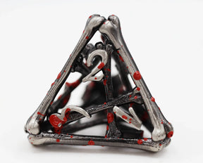 Foam Brain Games Dice > Other Dice Vampire Bones - Hollow Metal RPG Dice Set 617629763140 FBG4216