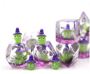Foam Brain Games Dice > Other Dice Wacky Witches RPG Dice Set 840292511811 FBG2569