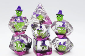 Foam Brain Games Dice > Other Dice Wacky Witches RPG Dice Set 840292511811 FBG2569