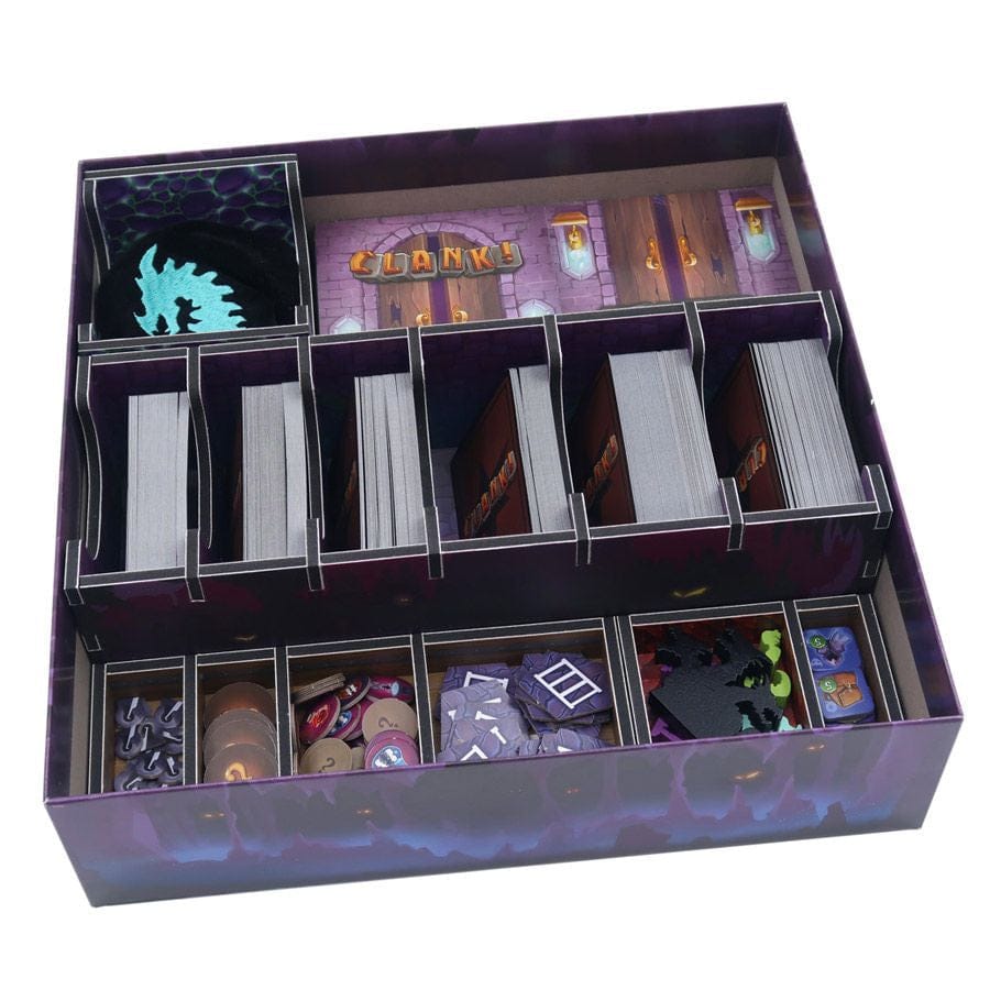 Folded Space Game Supplies > Box Inserts & Organizers Box Insert: Color: Clank! Catacombs 3800502431169 FDSCLKCATA