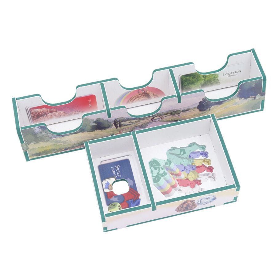Folded Space Game Supplies > Box Inserts & Organizers Box Insert: Color: Dog Park 3800502431145 FDSDOGPARK
