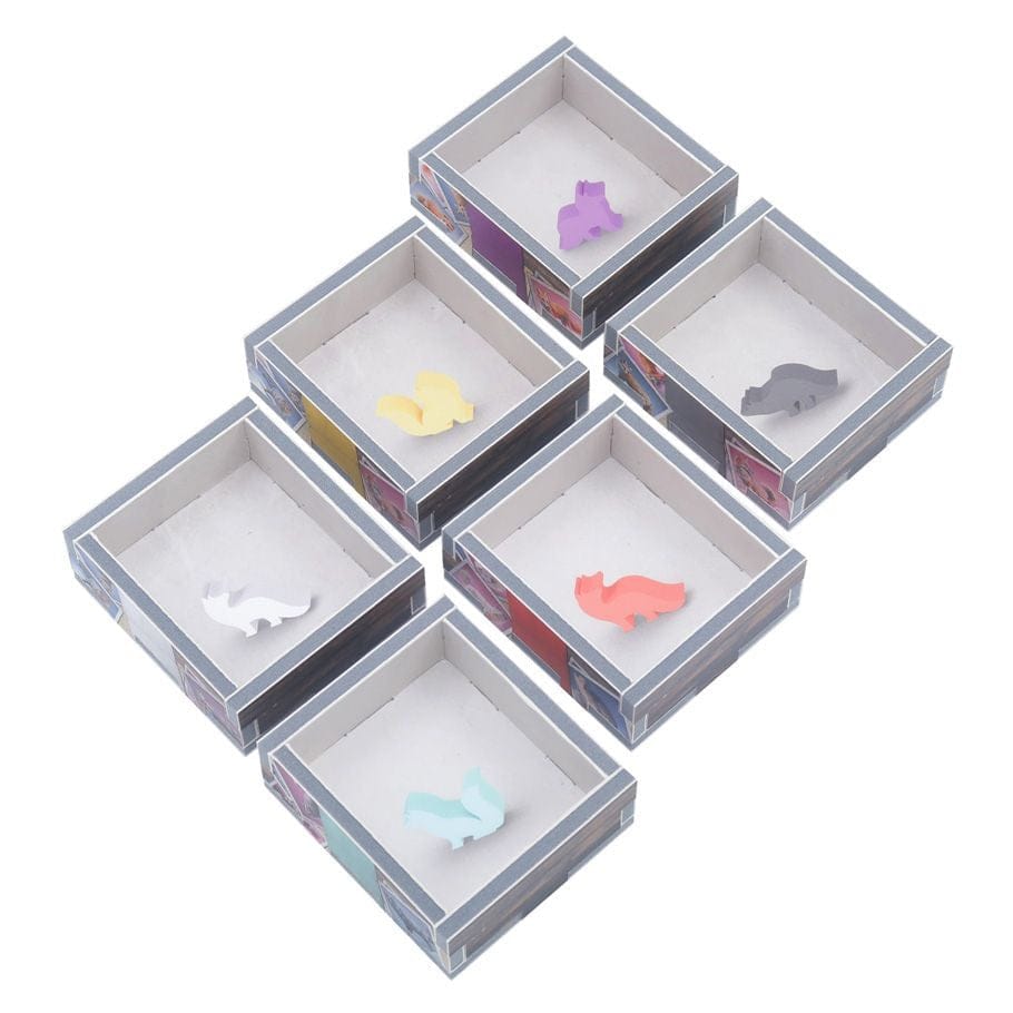 Folded Space Game Supplies > Box Inserts & Organizers Box Insert: Color: The Fox Experiment 3800501487990 FDSFOXE