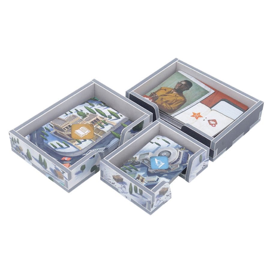 Folded Space Game Supplies > Box Inserts & Organizers Box Insert: Color: The Fox Experiment 3800501487990 FDSFOXE