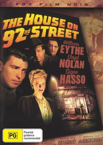 Fox Movies DVD: House On 92nd Street 9317486006275 IMT8600627DVD