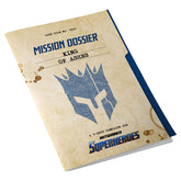 Free League Books > RPG Outgunned: Superheroes: Mission Dossier: King of Ashes 9791281722446 FLFOGS002EN