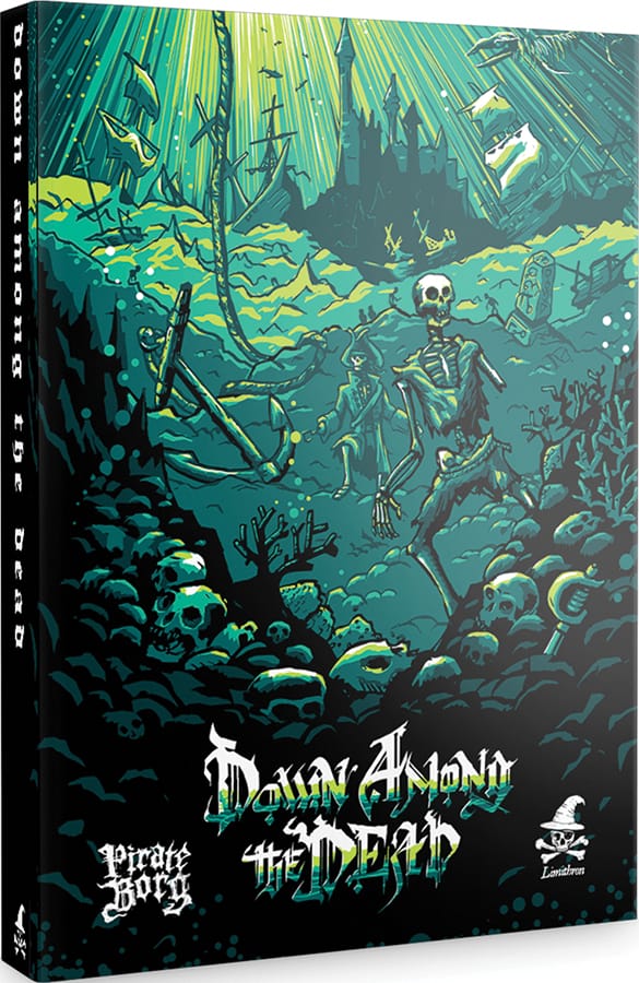 Free League Books > RPG PIRATE BORG RPG: Down Among the Dead 9789190079034 FLFFLW24