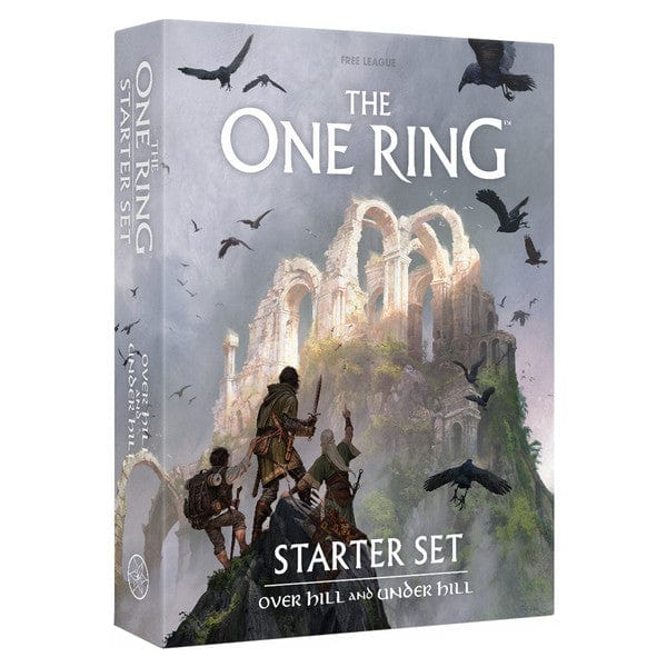 FREE LEAGUE PUBLISHING Tabletop Games > Role-Playing Games The One Ring: Starter Set: Over Hill and Under Hill 9789189765955 FLFTOR019