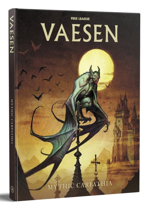 FREE LEAGUE PUBLISHING Tabletop Games > Role-Playing Games Vaesen Nordic Horror RPG: Mythic Carpathia 9789189765702 FLF VAS18
