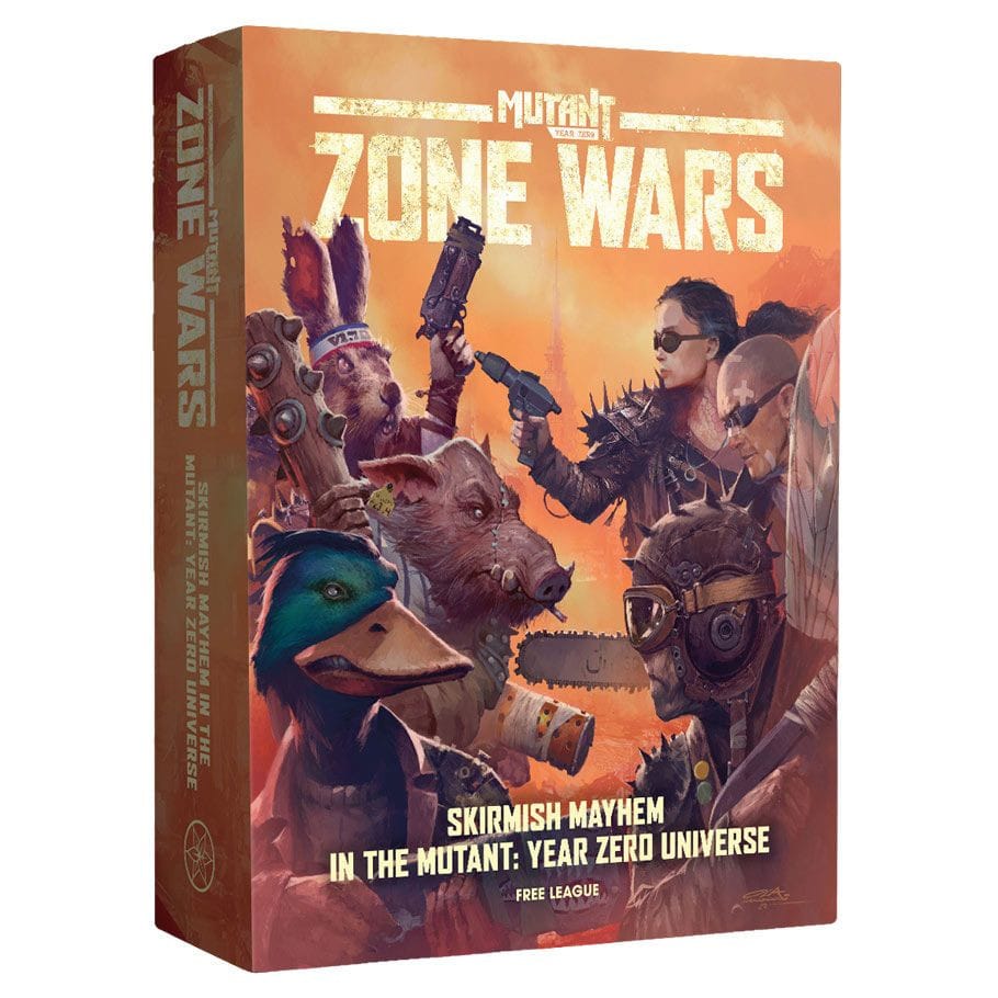 Free League Tabletop Games > Miniature Games Mutant Year Zero: Zone Wars Core Set 7350105220685 FLFMUT010