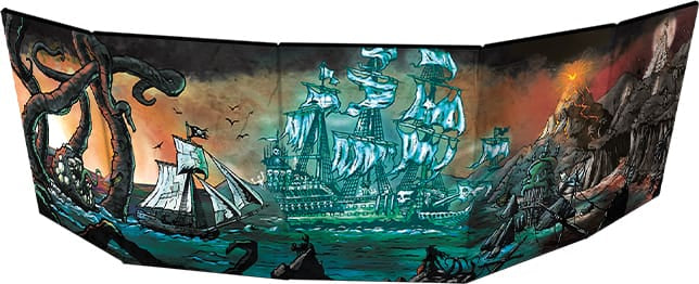 Free League Tabletop Games > Role-Playing Games > Accessories PIRATE BORG RPG: GM Screen 9789190079027 FLFFLW23