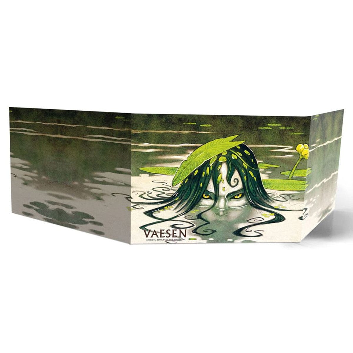 Free League Tabletop Games > Role-Playing Games > Accessories Vaesen Nordic Horror: GM Screen and Map 9789189143968 FLFVAS04