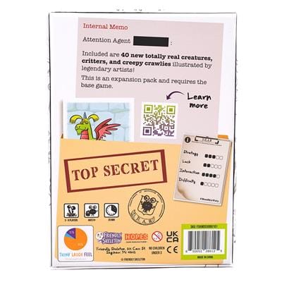 FRIENDLY SKELETON Board Games MonsDRAWsity: Best of the Bestiary Expansion 850052286125 FSKMDSXB0101