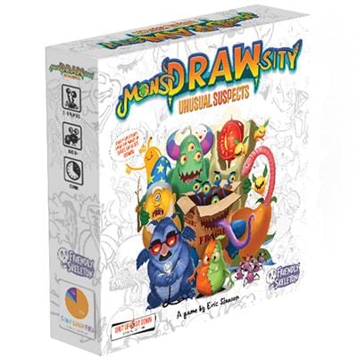 FRIENDLY SKELETON Board Games MonsDRAWsity: Unusual Suspects 850052286149 FSKMDSL0101