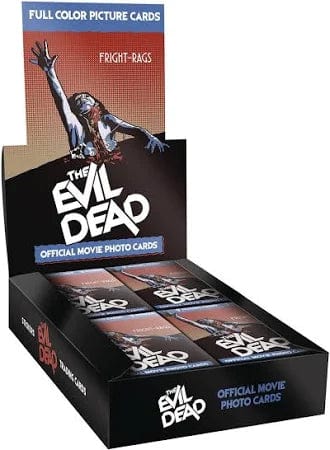 FRIGHT RAGS Games > Playing Cards THE EVIL DEAD: OFFICIAL MOVIE PHOTO CARD PACKS 850060652486