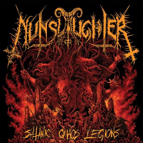 Frontiers Records Music > Vinyl Records Nunslaughter - Satanic Chaos Legions (Indie Exclusive, Colored Vinyl, Orange) 8024391156377 FTTR1563.1