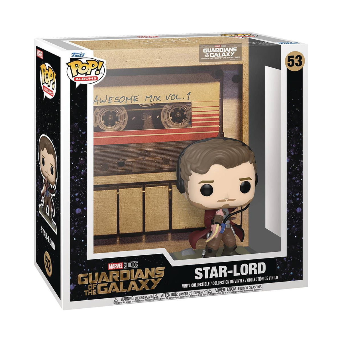 Funko Toys > Funko > Funko Pop! Funko Pop! Albums: Marvel - Star-Lord, Awesome Mix Vol. 1 889698708975 SEP228610
