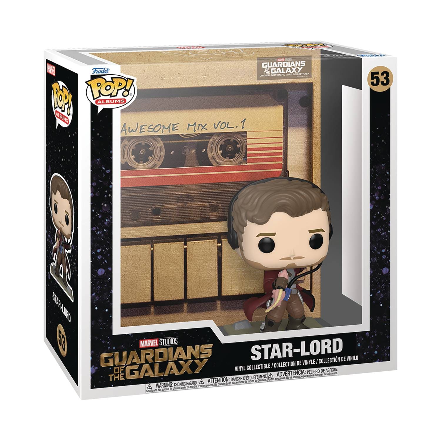 Funko Pop! Albums: Marvel - Star-Lord, Awesome Mix Vol. 1