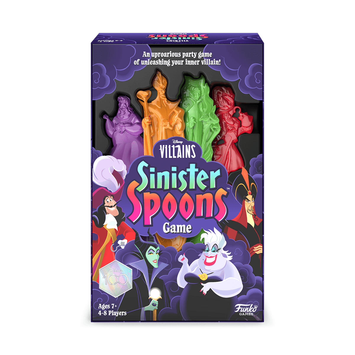 Funko Board Games > Large Box Games Disney Villians: Sinister Spoons 889698721479 FNK 72147