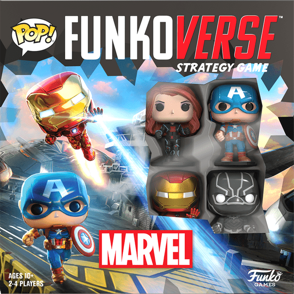 Funko Board Games > Large Box Games Pop! Funkoverse: Marvel 100 - 4-Pack 889698460675 FNK 46067