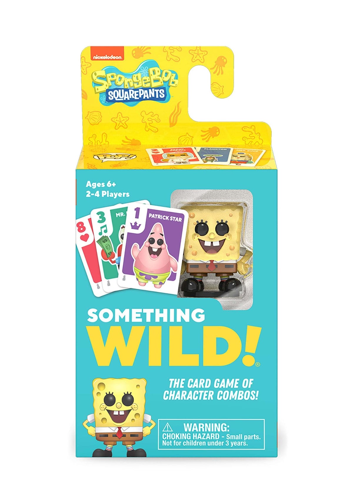 Funko Board Games > Small Box Games Something Wild!: SpongeBob SquarePants Card Game - SpongeBob 889698692663 FNK 69266