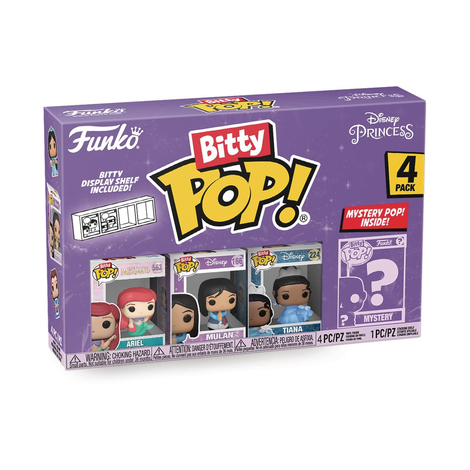 Funko Toys > Funko > Funko Pop! Funko Bitty Pop!: Disney - Ariel 4pk 889698730273 FU73027