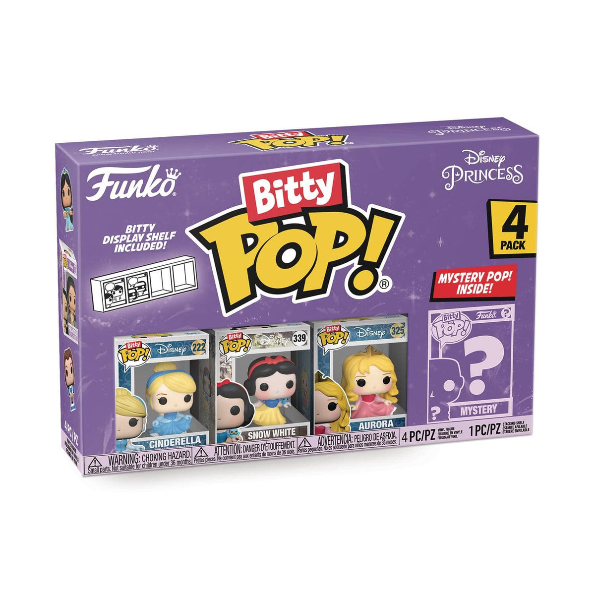 Funko Toys > Funko > Funko Pop! Funko Bitty Pop!: Disney - Cinderella 4pk 889698730297 SEP228503
