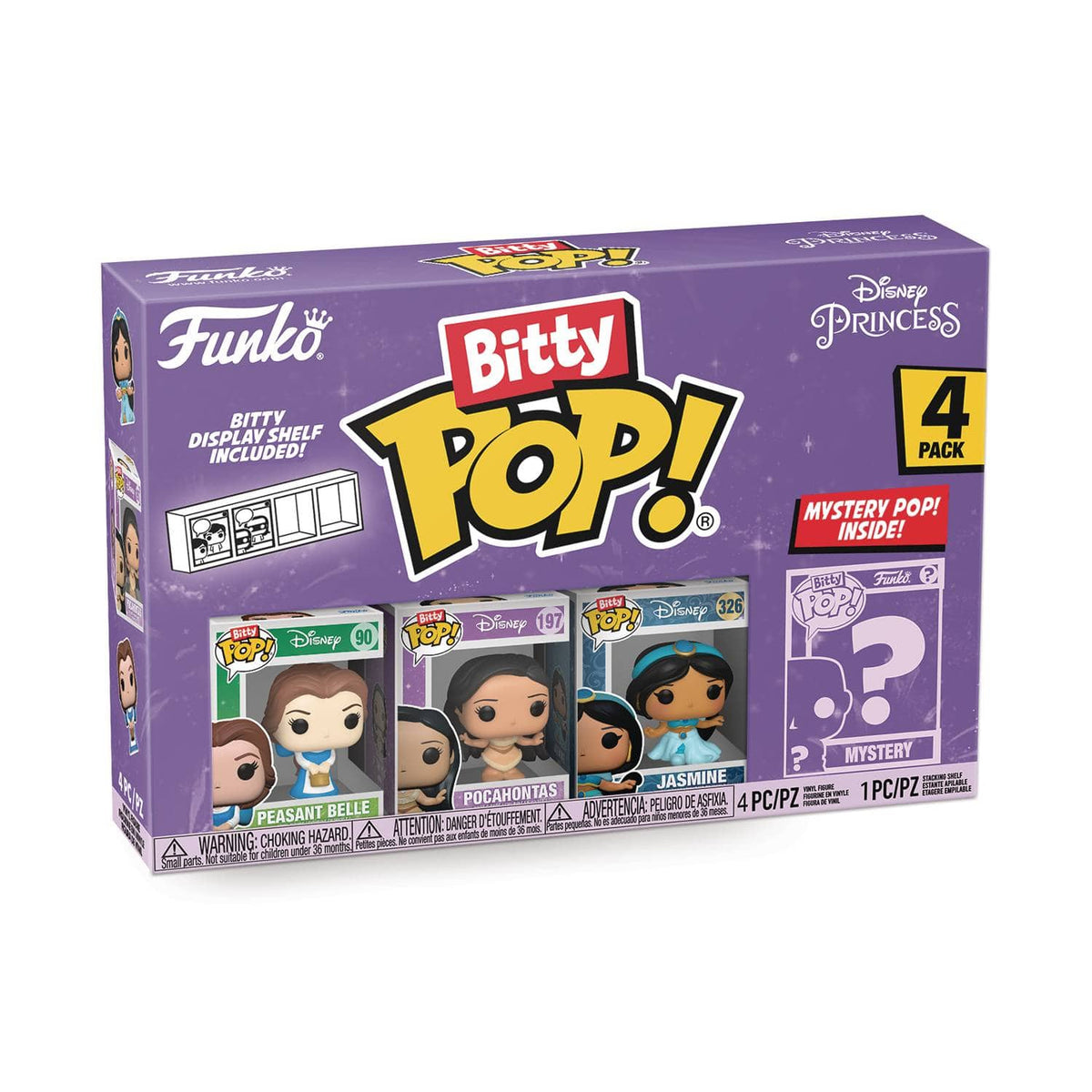 Funko Toys > Funko > Funko Pop! Funko Bitty Pop!: Disney - Peasant Belle 4pk 889698730280 SEP228502