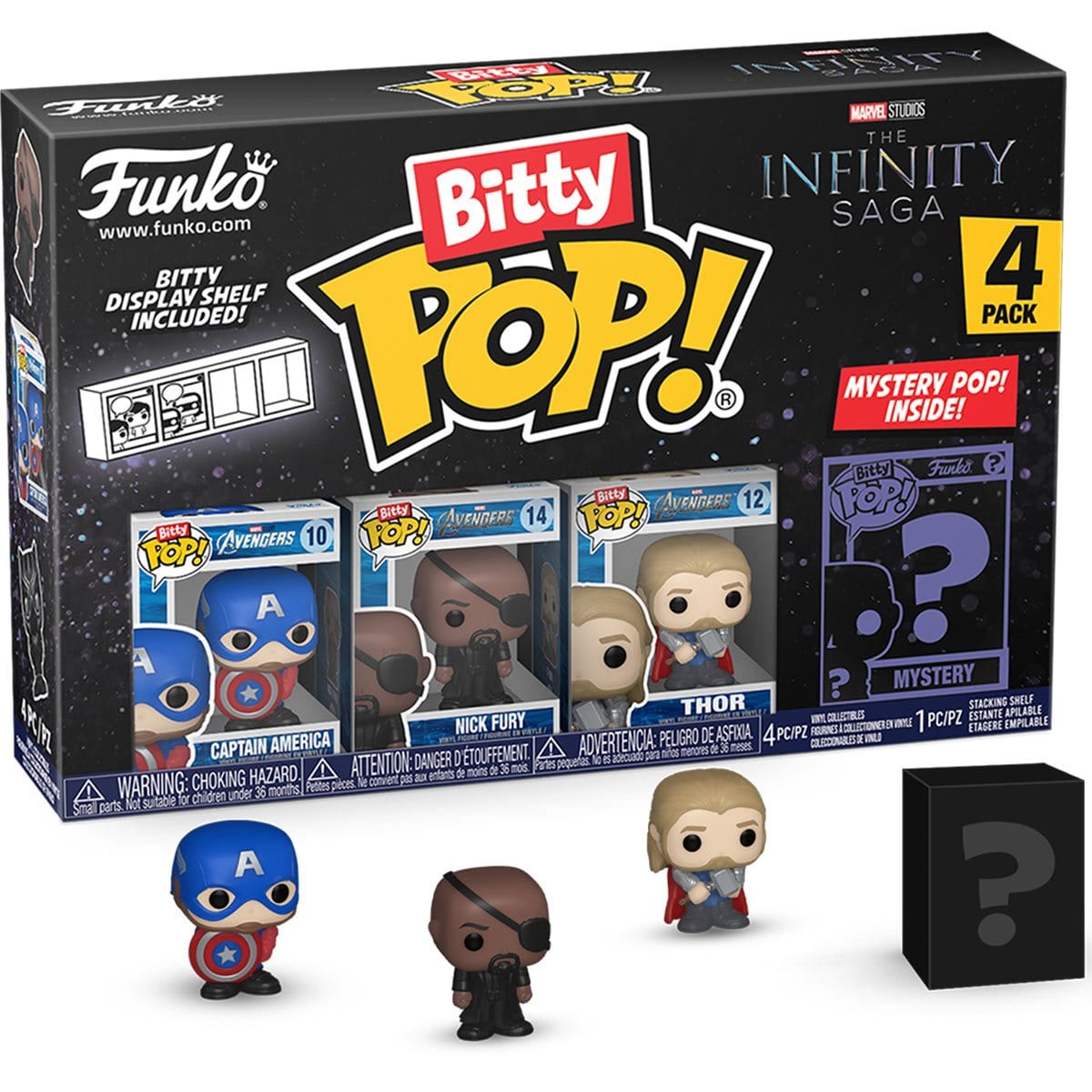 Funko Toys > Funko > Funko Pop! Funko Bitty Pop!: Marvel - Infinity Saga 4pk 889698715034 FU71503
