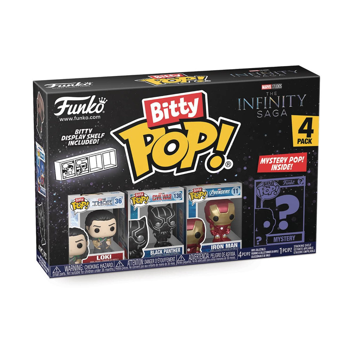 Funko Toys > Funko > Funko Pop! Funko Bitty Pop!: Marvel - Loki 4pk 889698715065 DEC228119