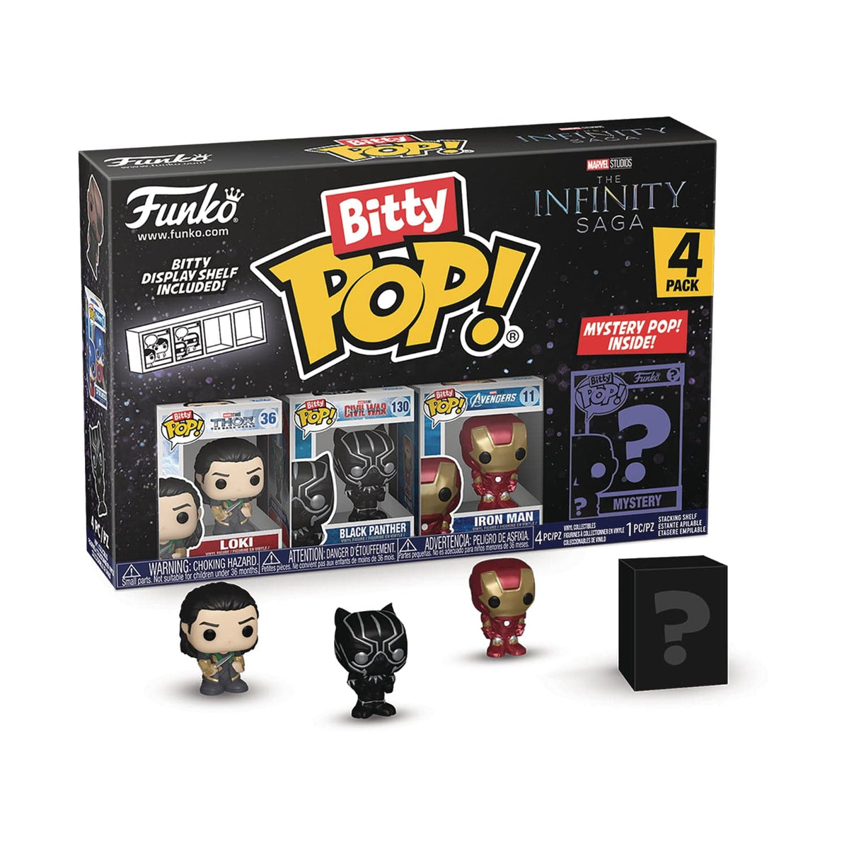Funko Toys > Funko > Funko Pop! Funko Bitty Pop!: Marvel - Loki 4pk 889698715065 DEC228119