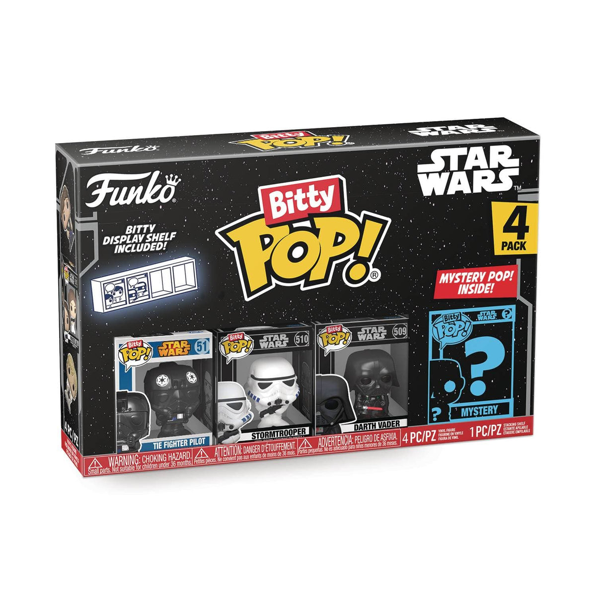 Funko Toys > Funko > Funko Pop! Funko Bitty Pop!: Star Wars - Han Solo 4pk 889698715133 JUL229550