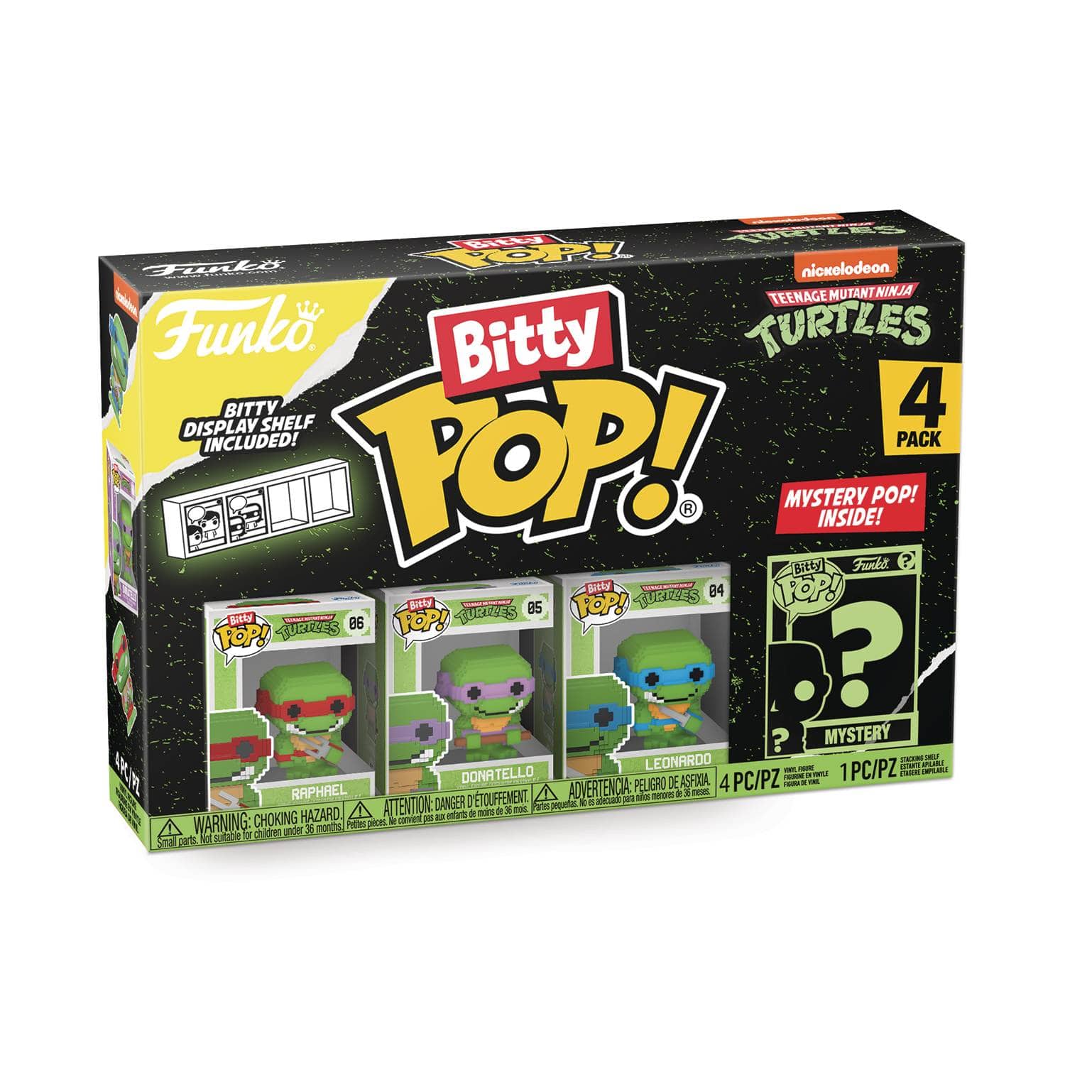 Funko Toys > Funko > Funko Pop! Funko Bitty Pop!: Teenage Mutant Ninja Turtles - 8-Bit 4pk 889698715102 FU71510