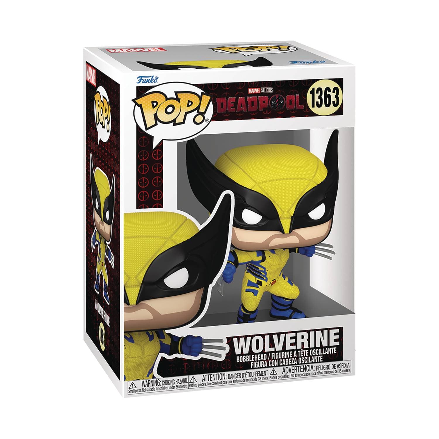 Funko Toys > Funko > Funko Pop! FUNKO: MARVEL - DEADPOOL 3 - WOLVERINE FIGURE 889698797672 STL292093