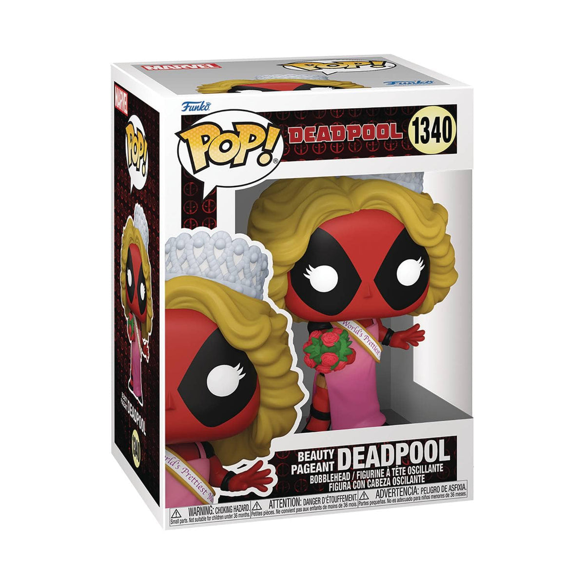 Funko Toys > Funko > Funko Pop! FUNKO: MARVEL-DEADPOOL BEAUTY PAGEANT FIGURE 889698760751