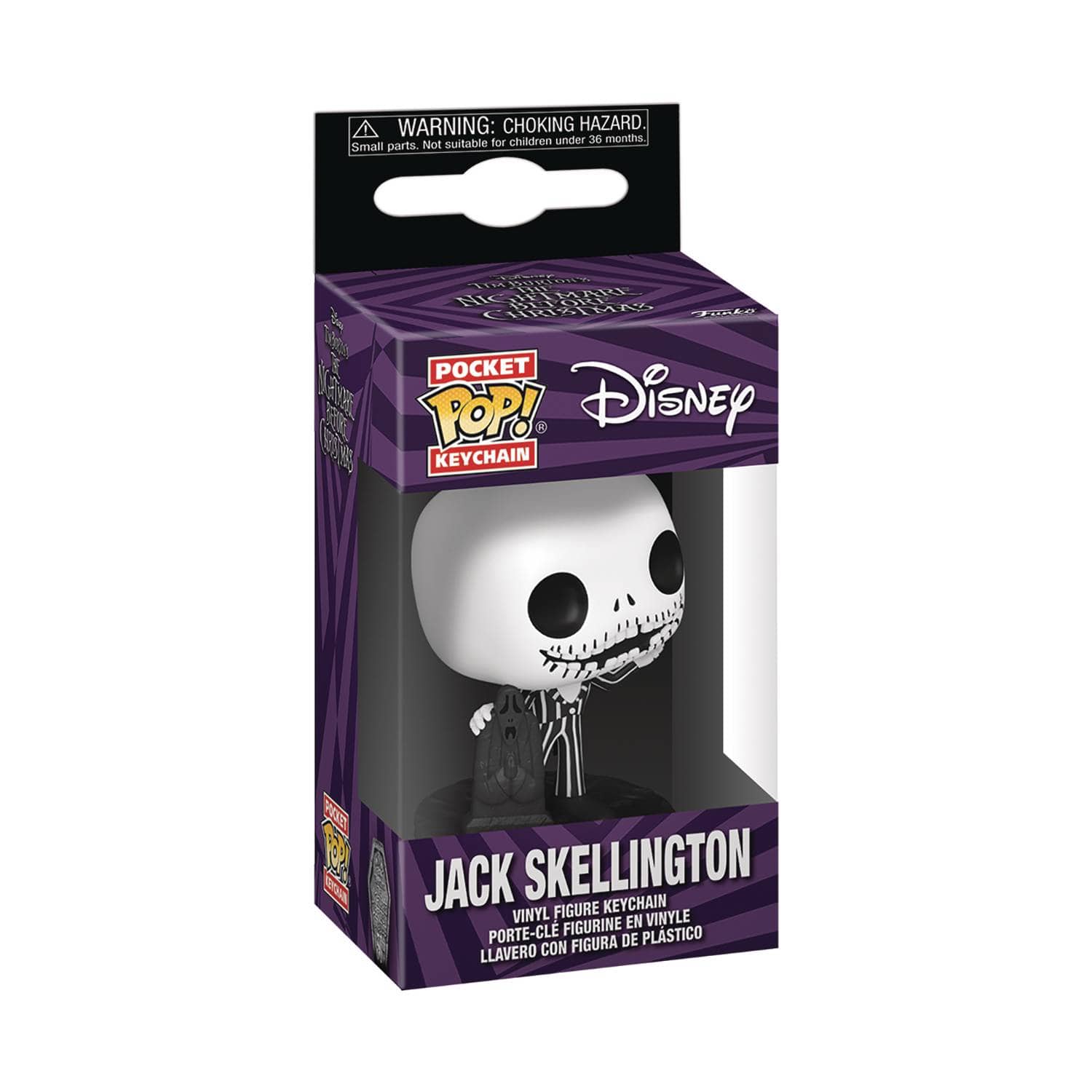 Funko Toys > Funko > Funko Pop! Funko Pocket Pop! Keychain: Disney - Jack Skellington (Nightmare Before Christmas) 889698723169 SEP228543