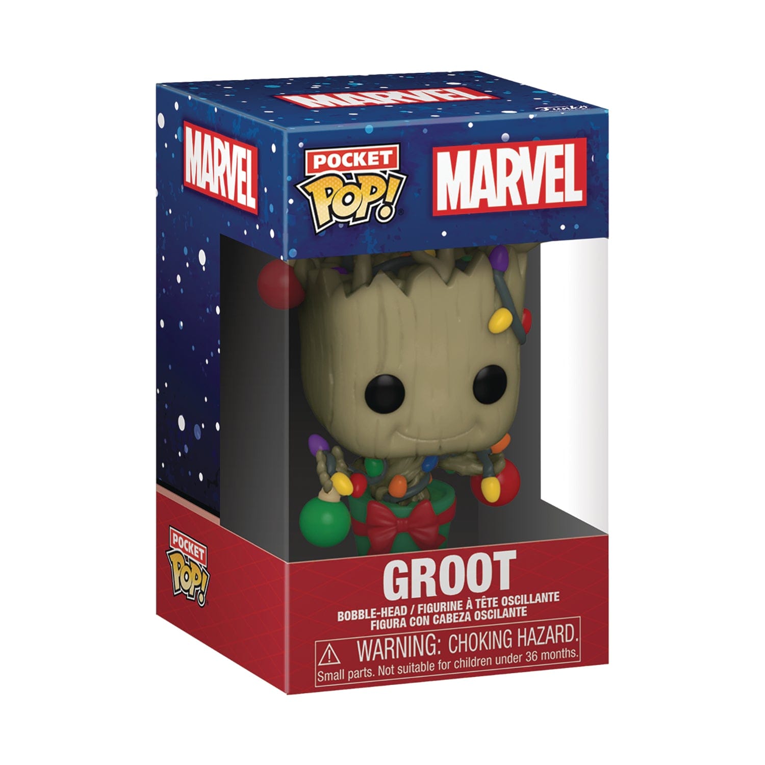 Funko Toys > Funko > Funko Pop! Funko Pocket Pop! & Tee: Marvel - Holiday Groot (Size Large) 889698729550 JAN238162