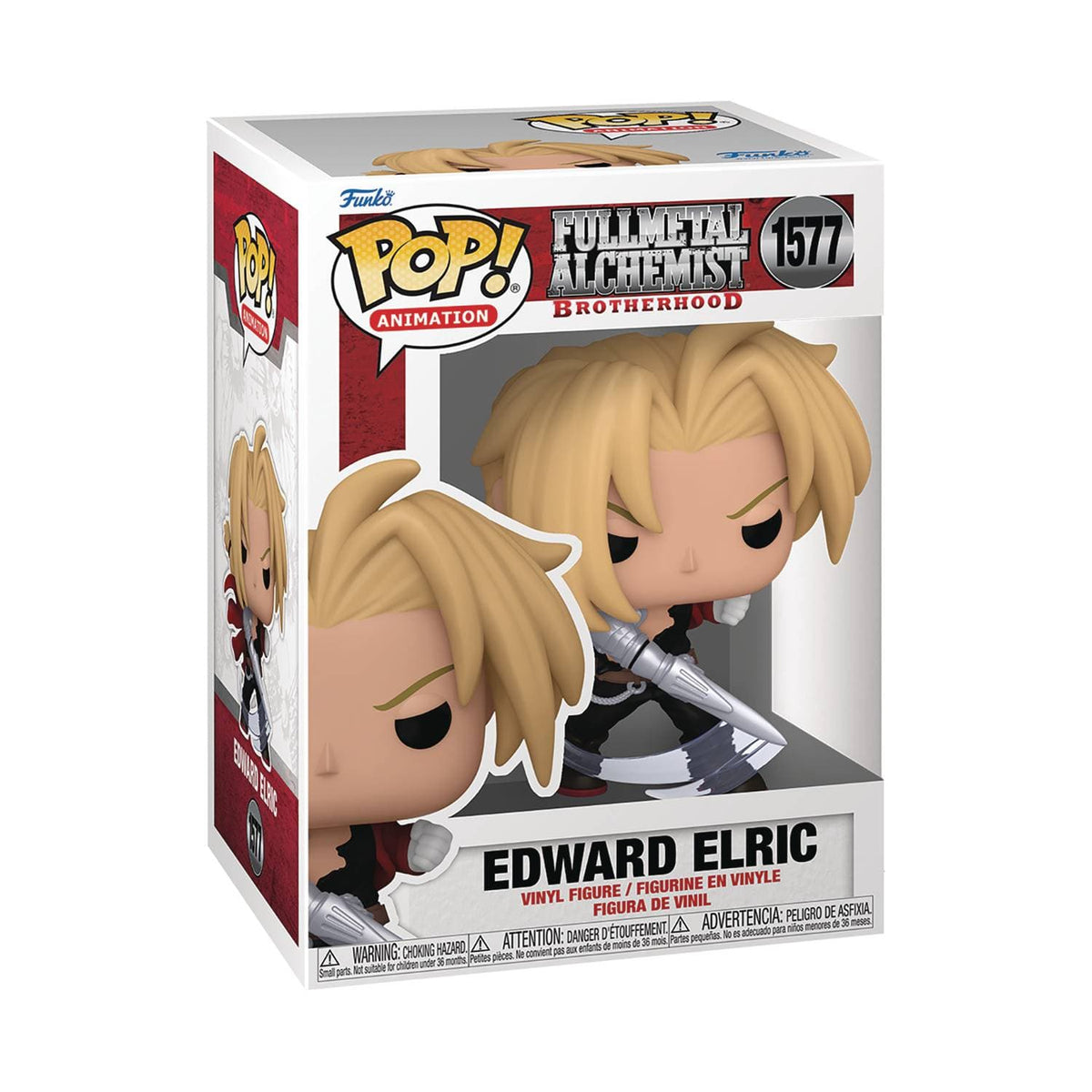 Funko Toys > Funko > Funko Pop! FUNKO: POP ANIMATION - FULL METAL ALCHEMIST - BROTHERHOOD - E ELRIC WITH BLADE FIGURE 889698756167 STL296261