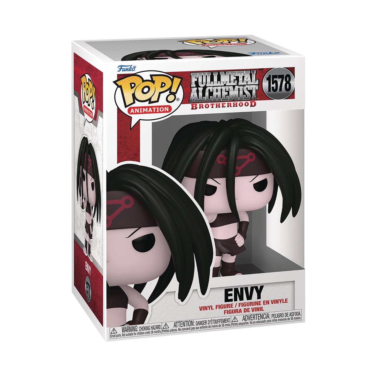 Funko Toys > Funko > Funko Pop! FUNKO: POP ANIMATION - FULL METAL ALCHEMIST - BROTHERHOOD - ENVY FIGURE 889698756174 STL296262