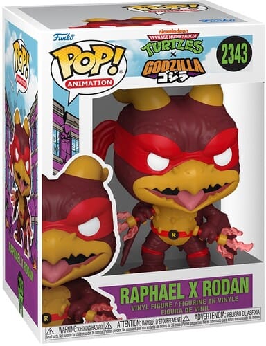 Funko Toys > Funko > Funko Pop! Funko POP! Animation: Godzilla x Teenage Mutant Ninja Turtles - Raphael x Rodan 889698905855 FUKO90585