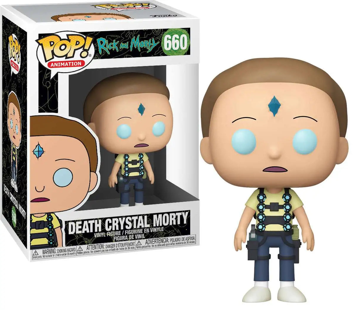Funko Toys > Funko > Funko Pop! Funko POP! Animation: Rick & Morty - Death Crystal Morty 889698442497
