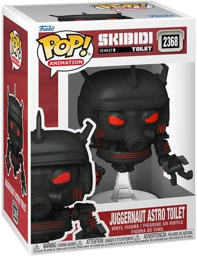 Funko Toys > Funko > Funko Pop! Funko POP!: Animation: Skibidi Toilet - Juggernaut Astro Toilet 889698893138 FUKO89313