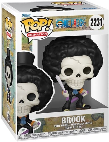 Funko Toys > Funko > Funko Pop! Funko POP! Anime: One Piece - Brook with Soul Solid 889698906449 FUKO90644