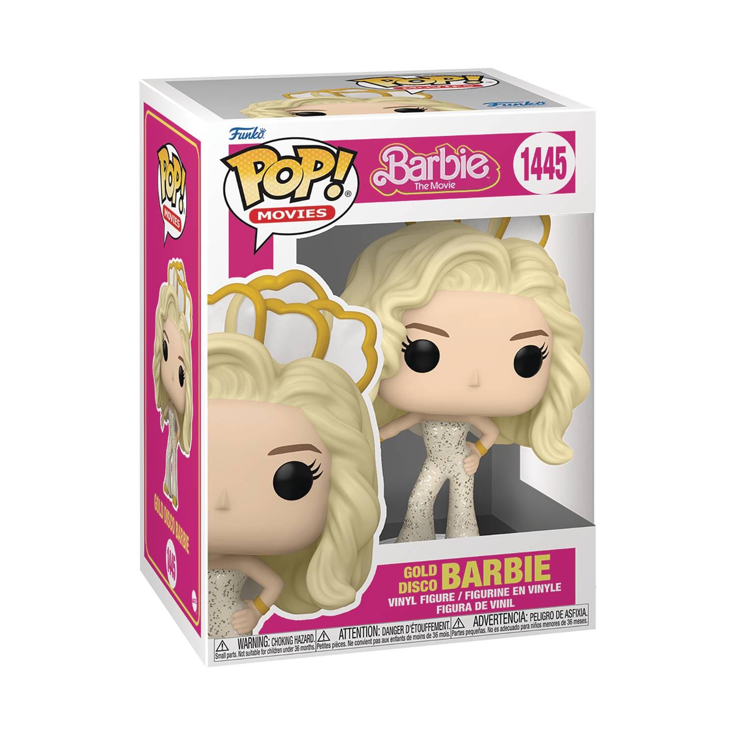 Funko Toys > Funko > Funko Pop! Funko Pop!: Barbie the Movie - Gold Disco Barbie 889698726351 DEC228193