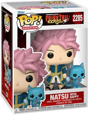 Funko Toys > Funko > Funko Pop! Funko POP! & Buddy: Fairy Tail 100 Years Quest - Natsu & Happy 889698906425 FUKO90642