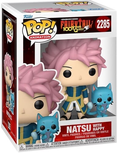 Funko Toys > Funko > Funko Pop! Funko POP! & Buddy: Fairy Tail 100 Years Quest - Natsu & Happy 889698906425 FUKO90642