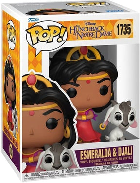 Funko Toys > Funko > Funko Pop! Funko POP! & Buddy: Hunchback of Notre Dame - Esmeralda & Djali 889698903479 FUKO90347